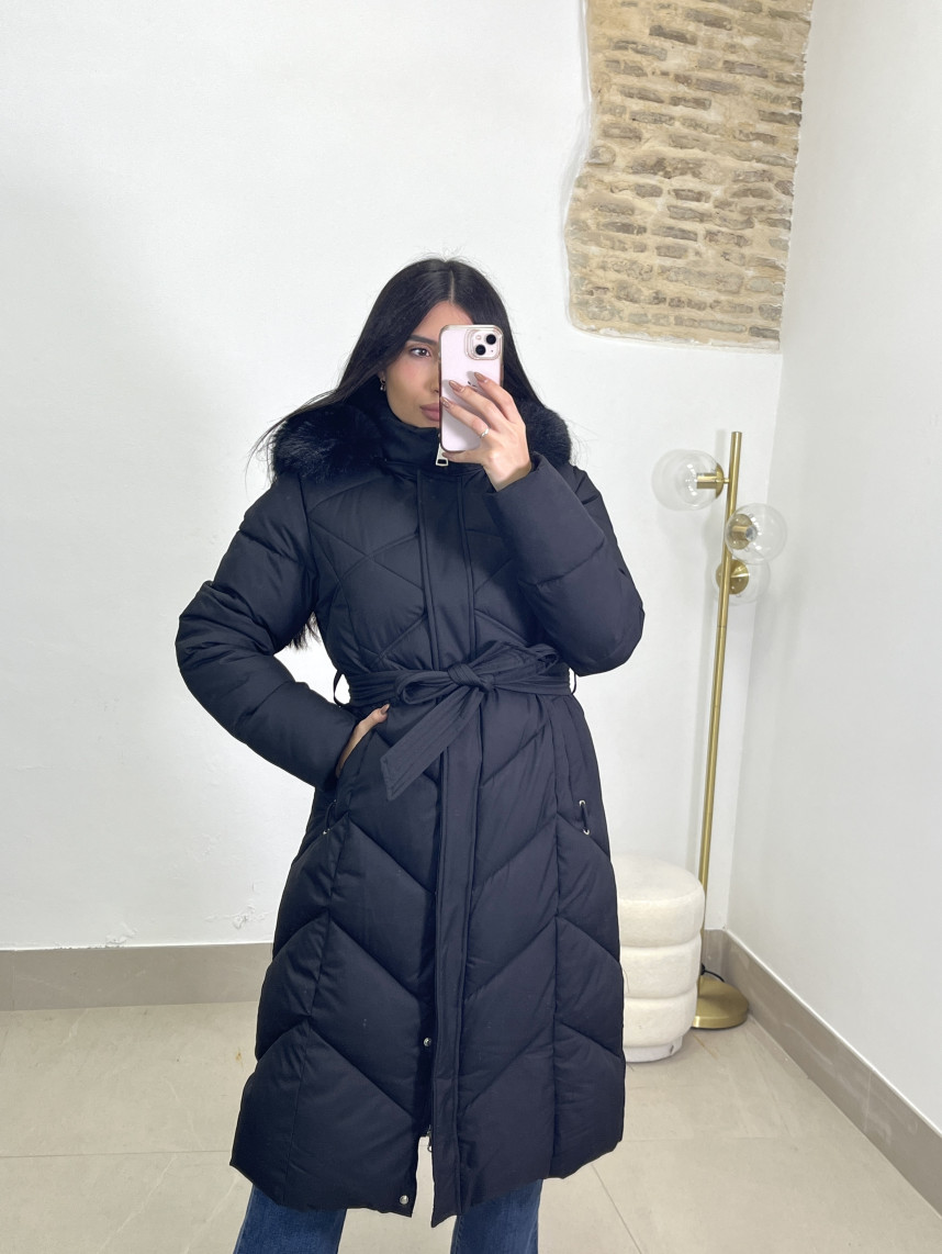 Pluma basico largo negro