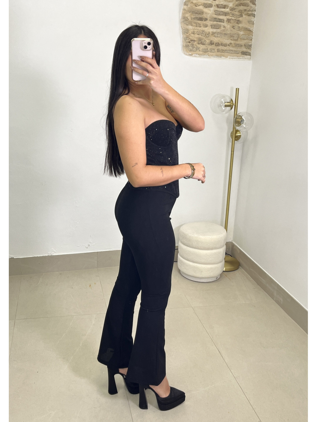 corse destellos negro