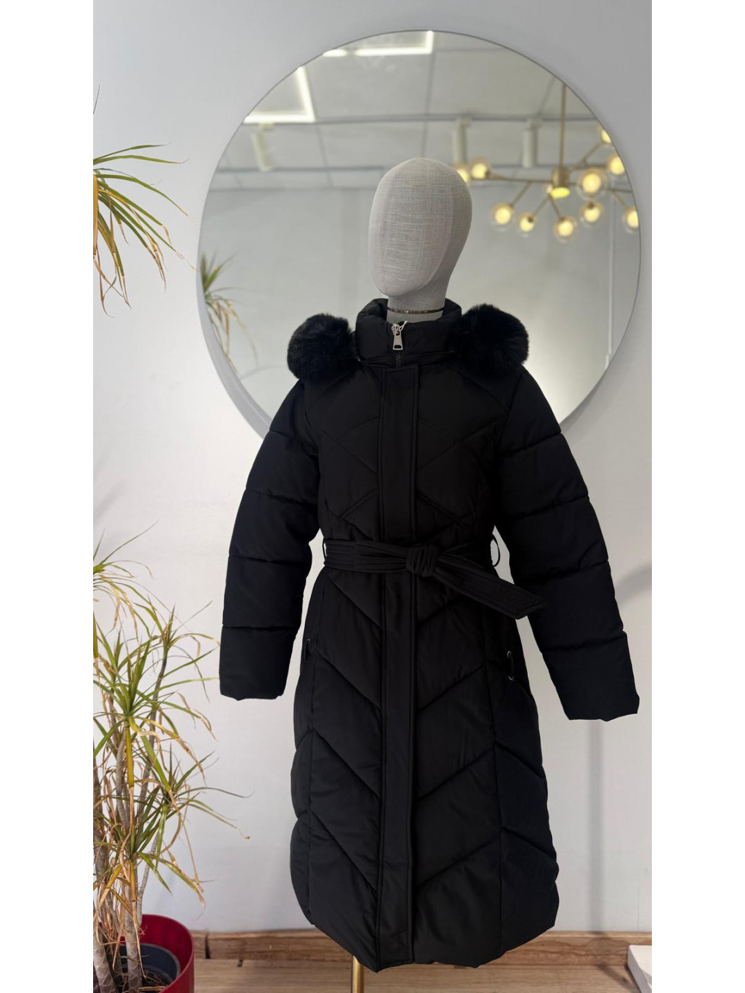 Pluma basico largo negro