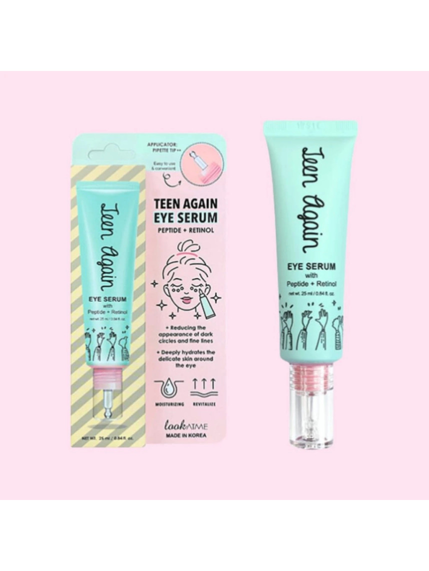 TEEN AGAIN PIPETTE TIP EYE SERUM (peptido+retinol)