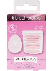 BRUSHWORKS Mini Pillow Puffs | 1UD Mini esponjas