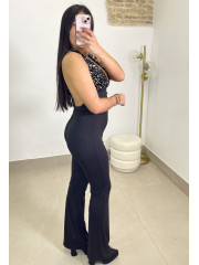 Mono largo combinado lentejuela