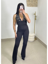 Mono largo combinado lentejuela