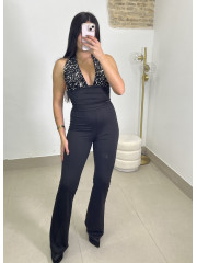 Mono largo combinado lentejuela