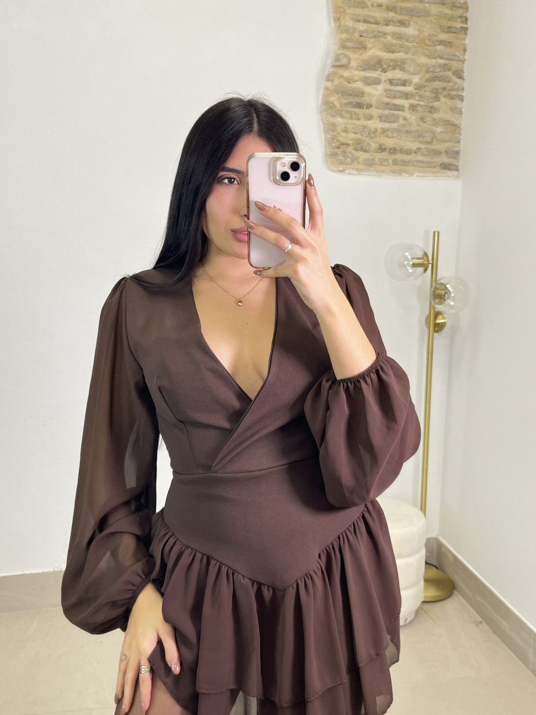 Vestido| Mono Elena marron