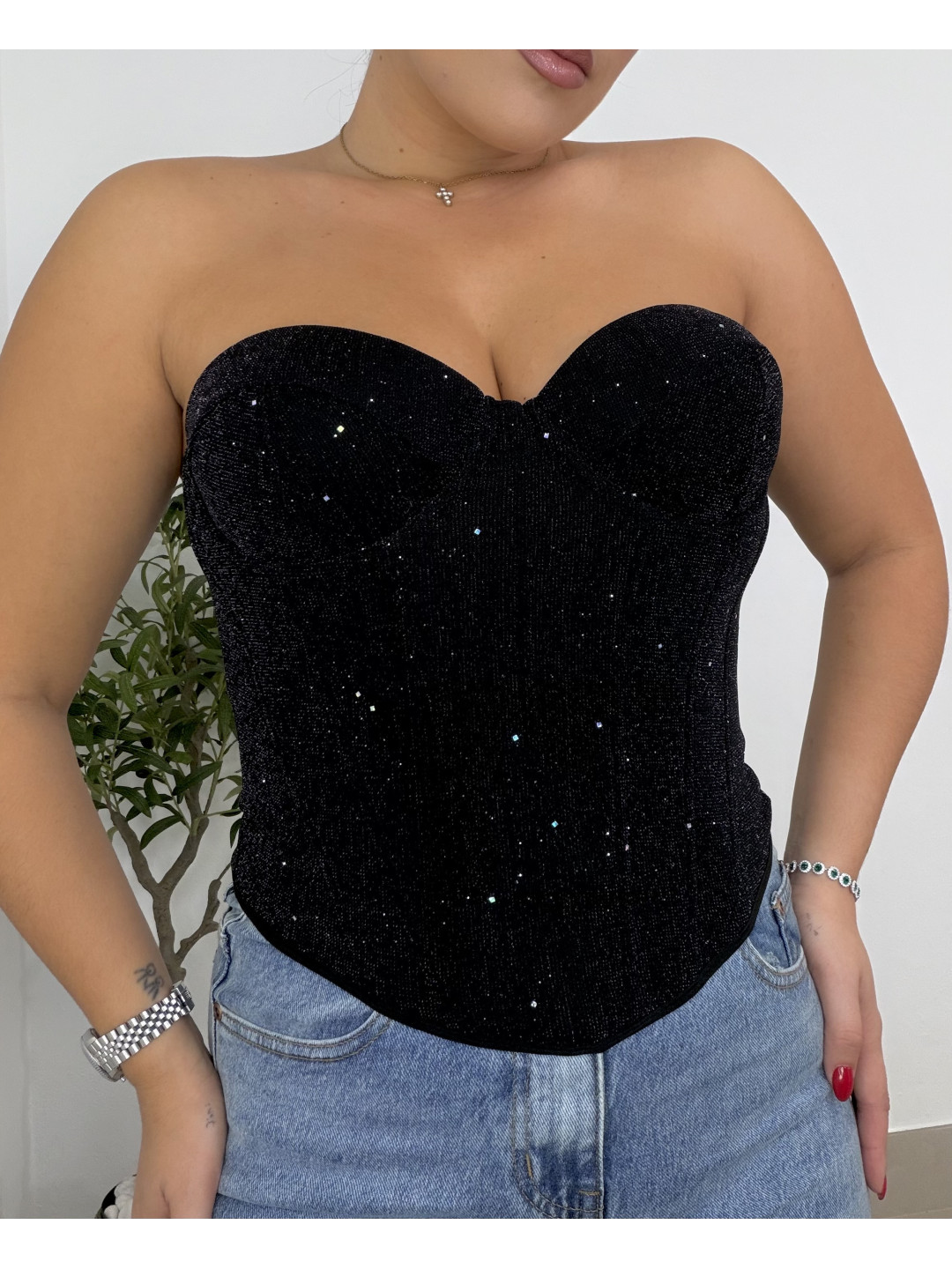 corse destellos negro