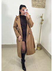 vestido adriana marron