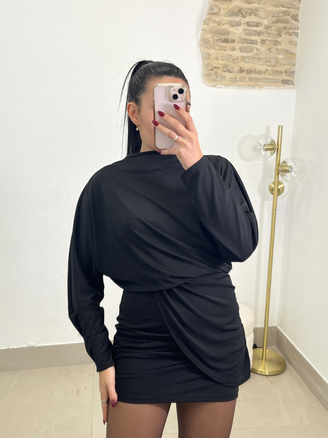 vestido adriana negro