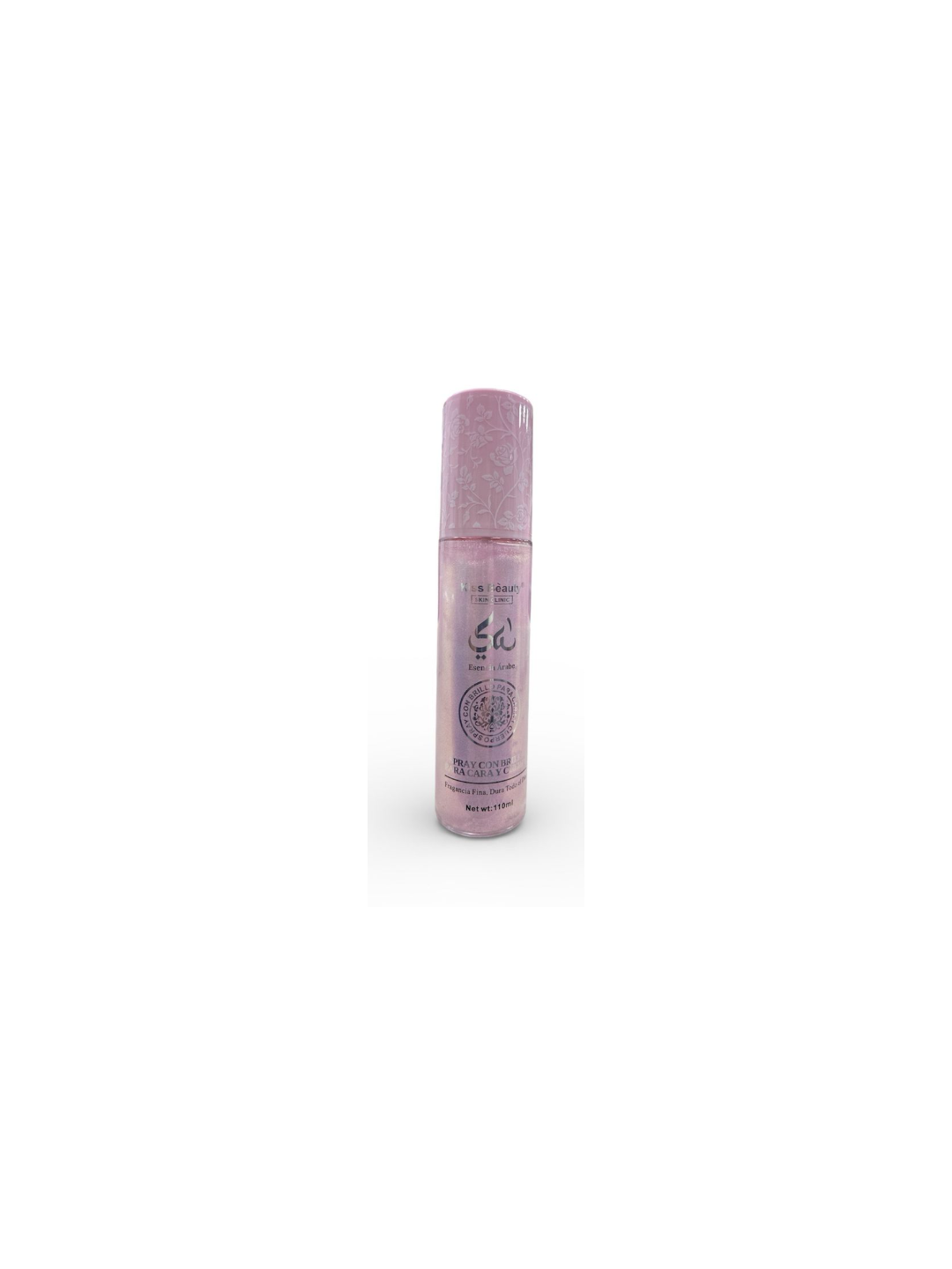 SPRAY BRILLO PARA CARA Y CUERPO YARA ROSA KISS BEAUTY
