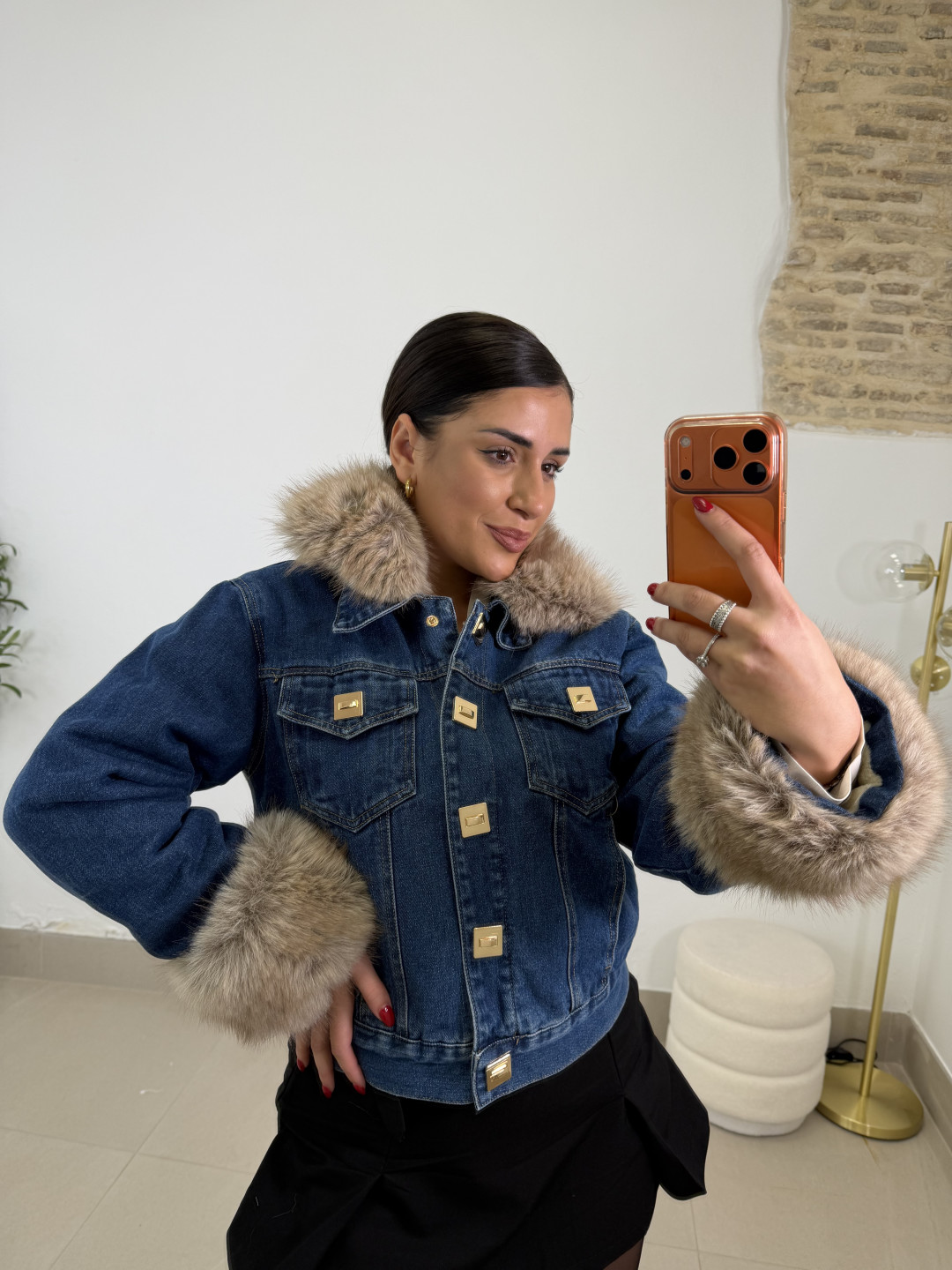 Chaqueta vaquera luxury