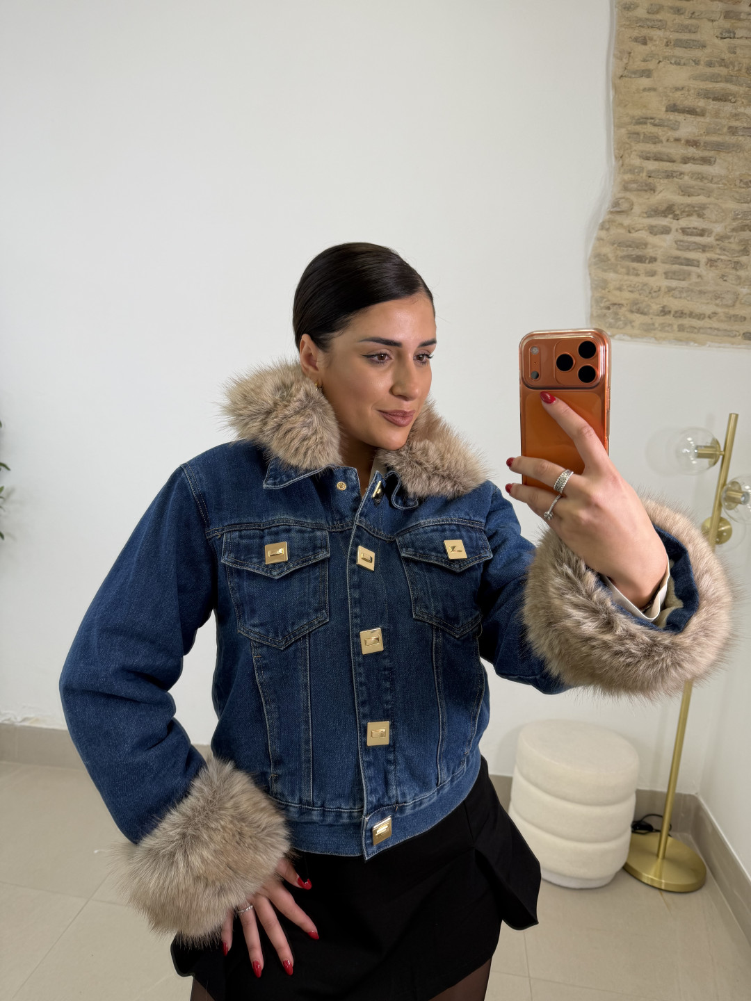 Chaqueta vaquera luxury