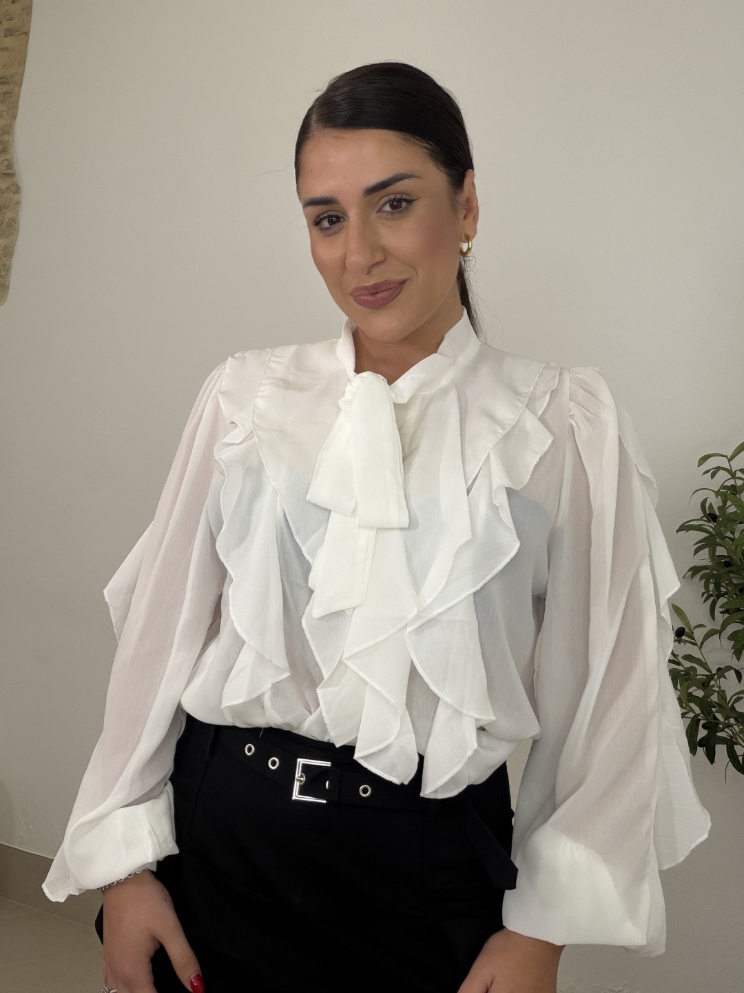 Blusa sevilla blanca