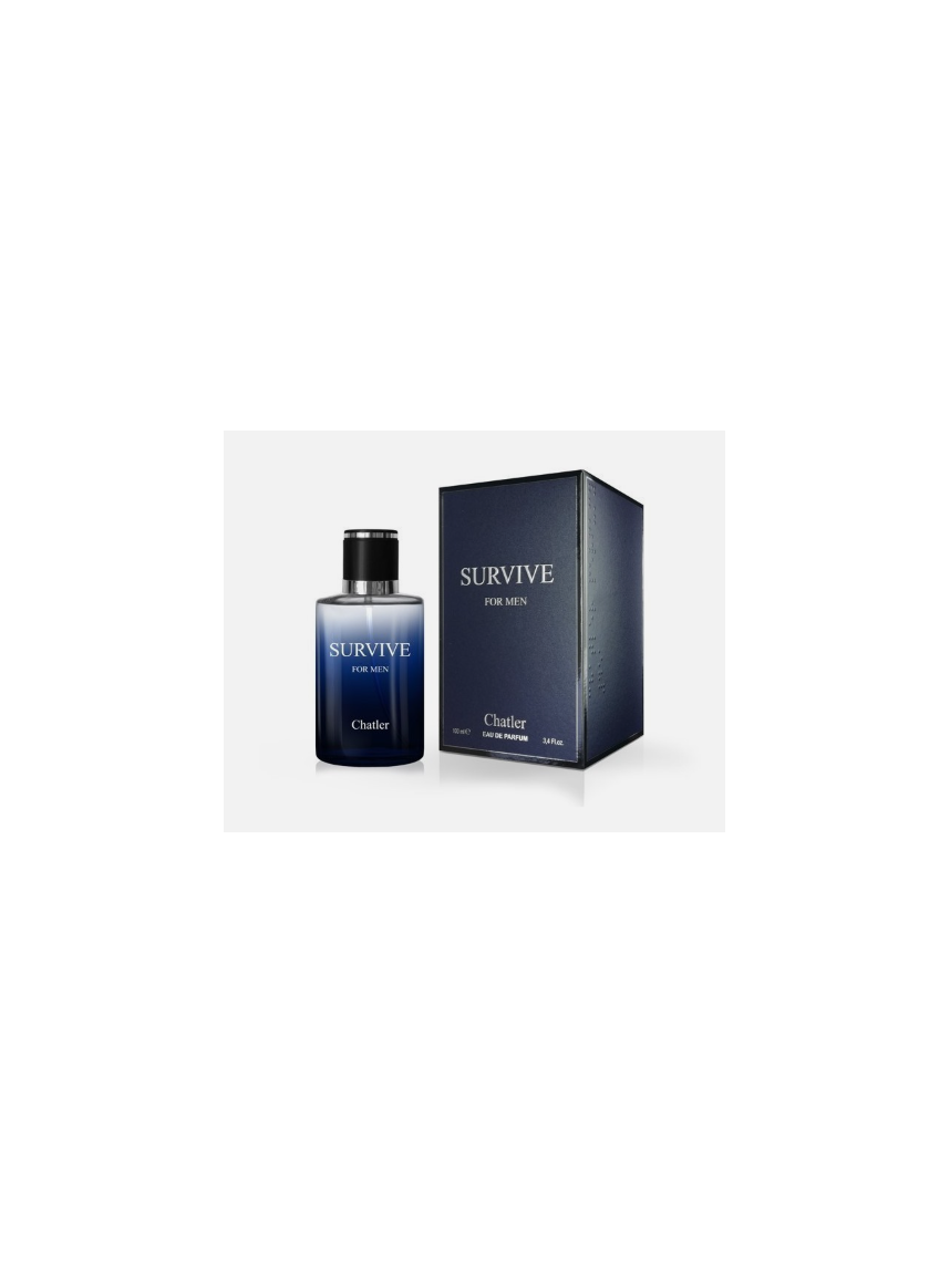 EAU DE PARFUM SURVIVE POUR HOMME 100ML. CHATLER