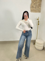 Jersey basico cuello redondo