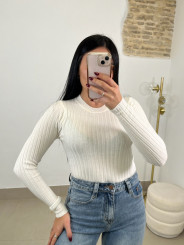 Jersey basico cuello redondo