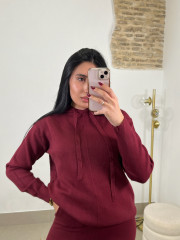 Conjunto dos piezas capucha