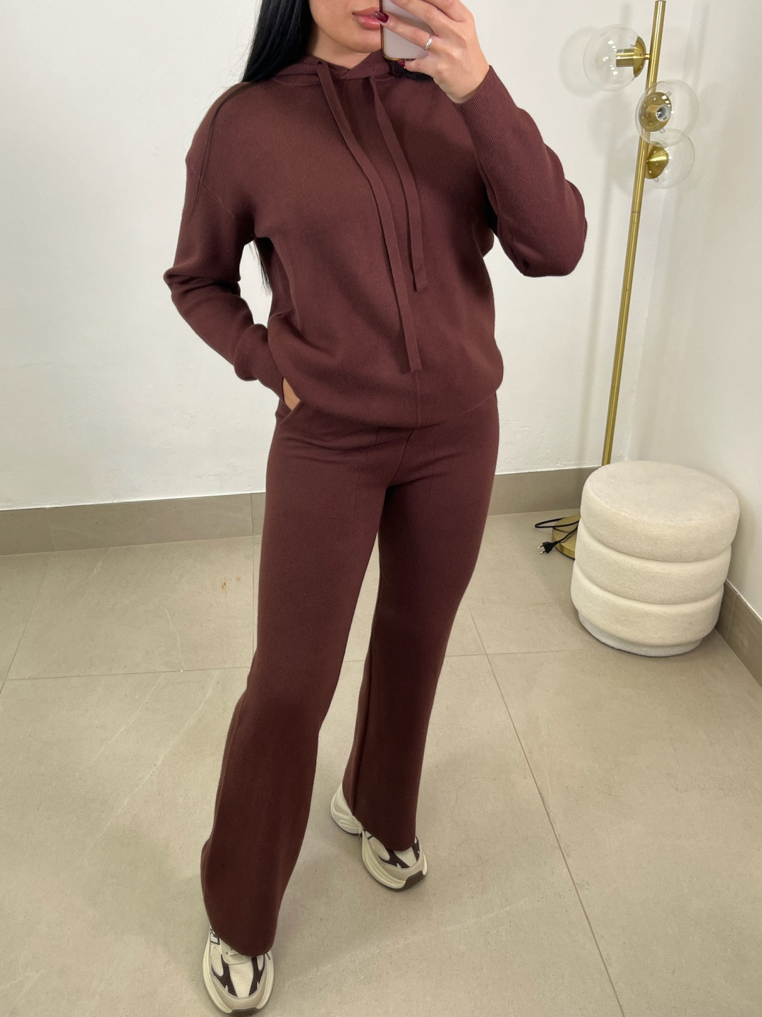 Conjunto dos piezas capucha