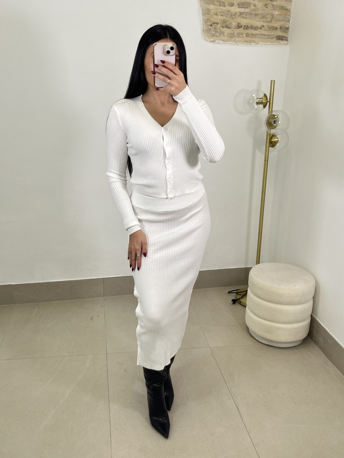 conjunto punto cataleya blanco