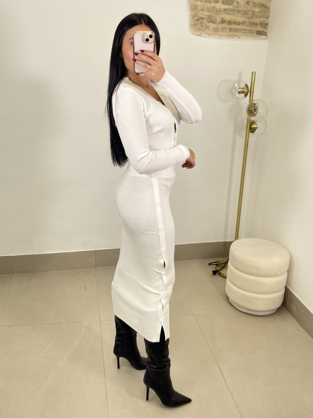 conjunto punto cataleya blanco