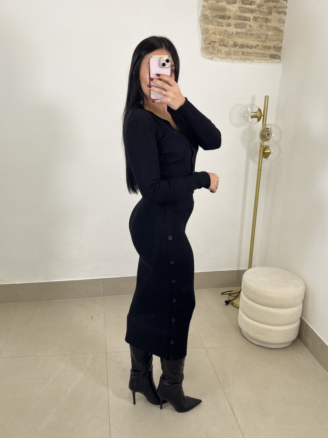 conjunto punto cataleya negro