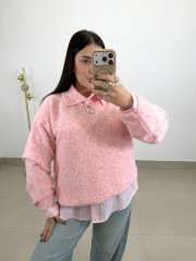 Jersey polero básico botones