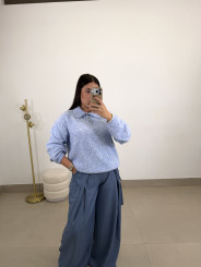 Jersey polero básico botones