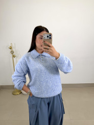 Jersey polero básico botones