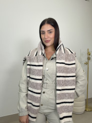 Jersey polero botones rayas