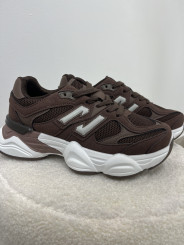 Zapatillas deportivas marron/blanco