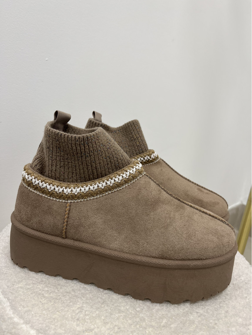 Botin osito calcetin