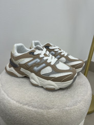 Zapatillas deportivas blanco/topo