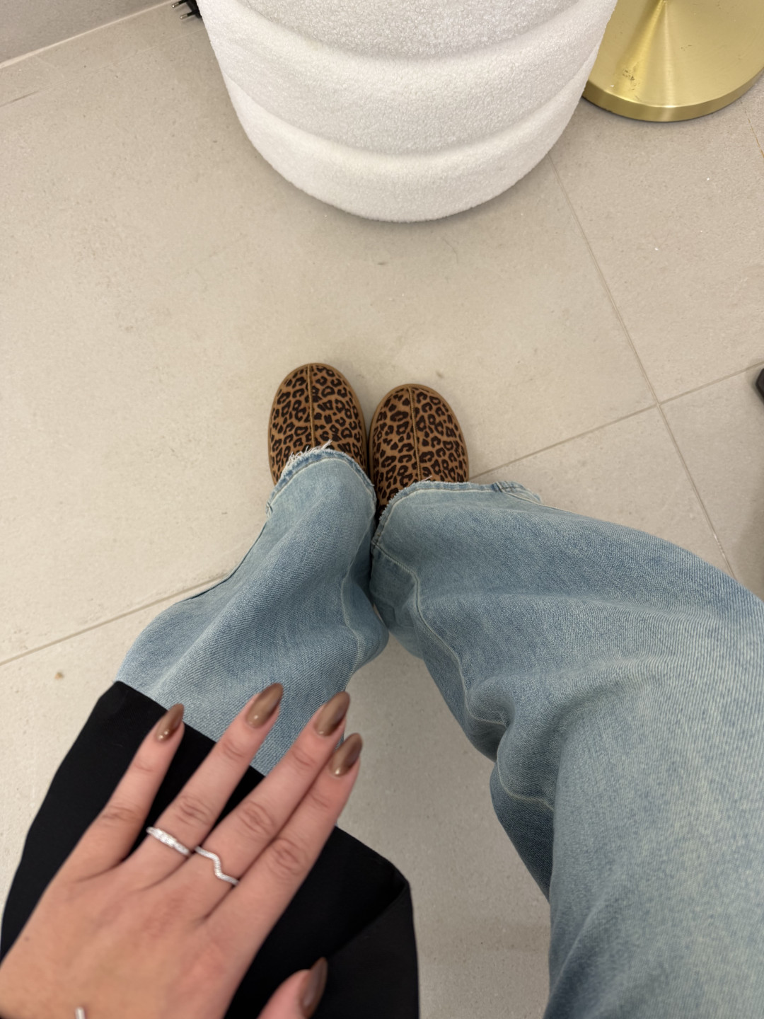 Botin osito leopardo