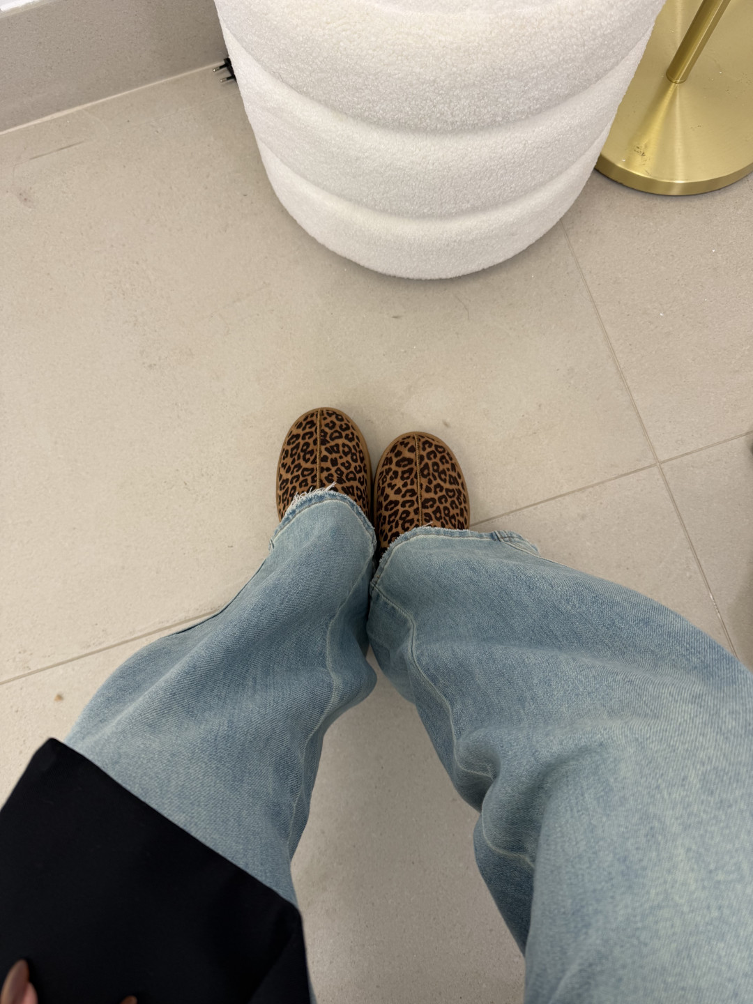 Botin osito leopardo