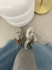 Zapatillas deportivas beige/marron