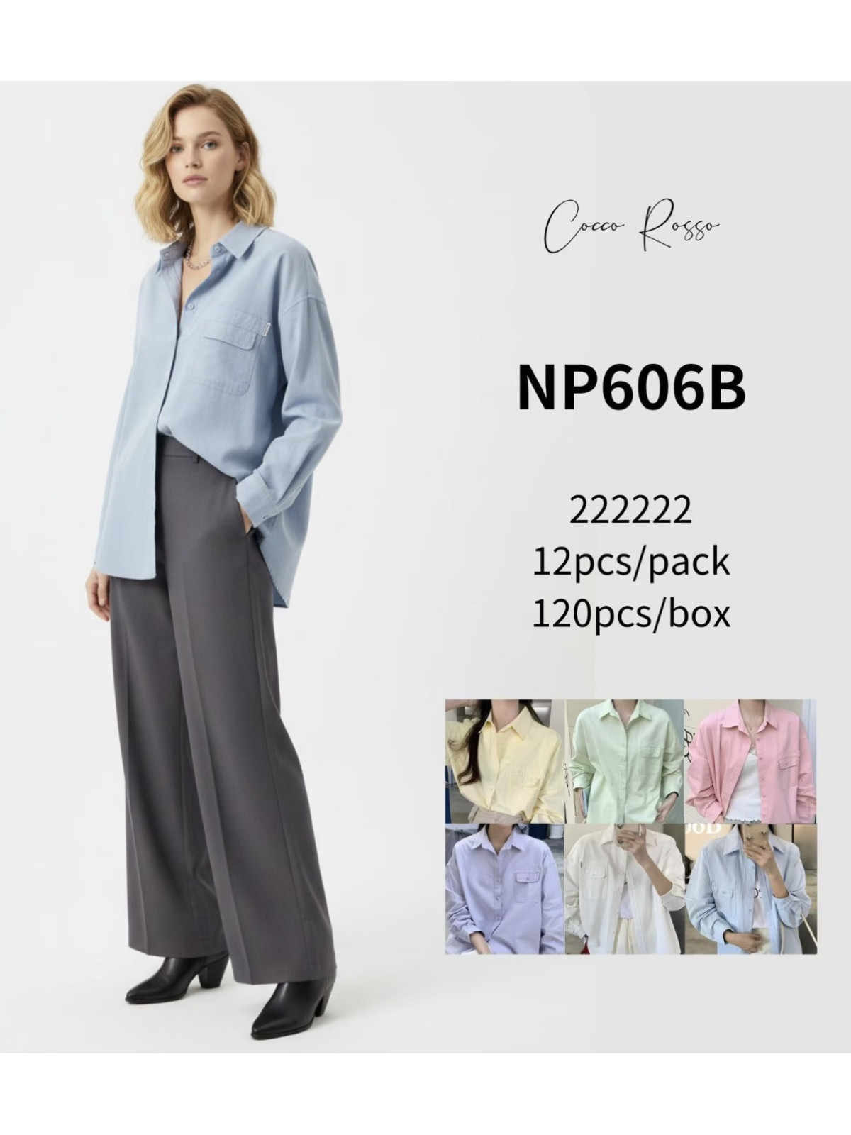 Sobrecamisa  tipo vaquera