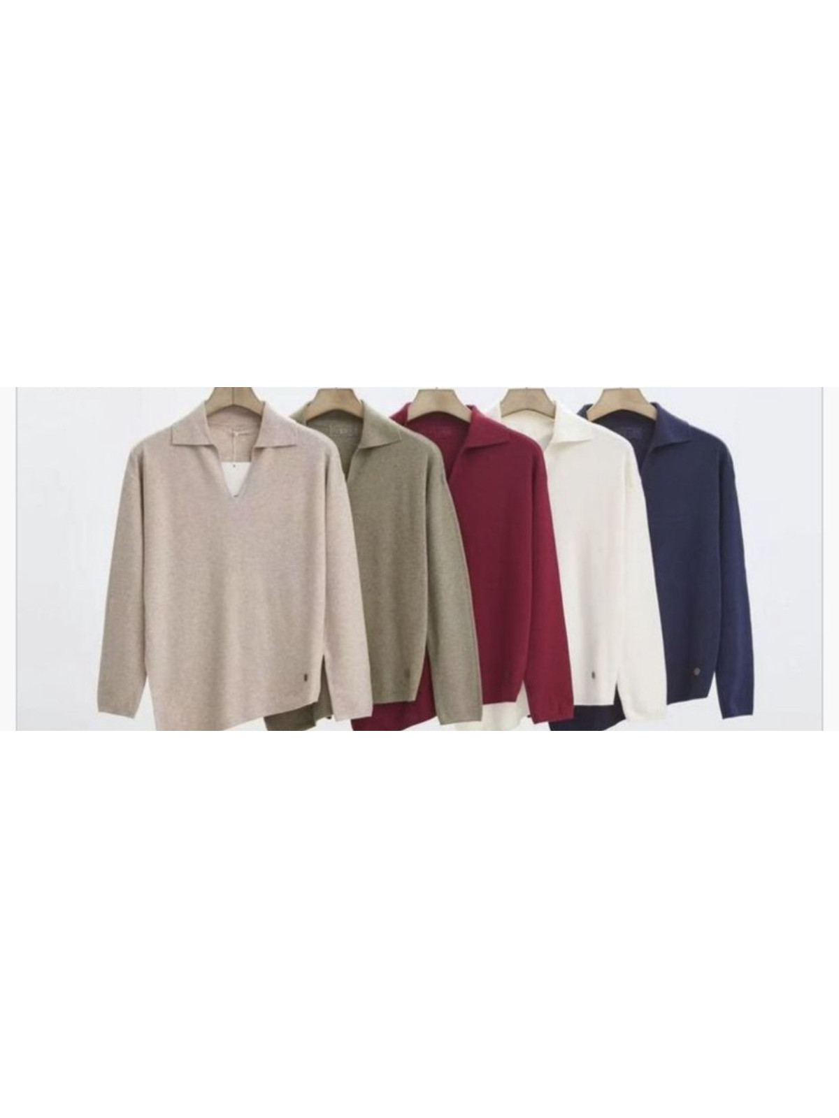 jersey punto basico cuello polo