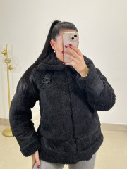 Abrigo corto Moscu negro