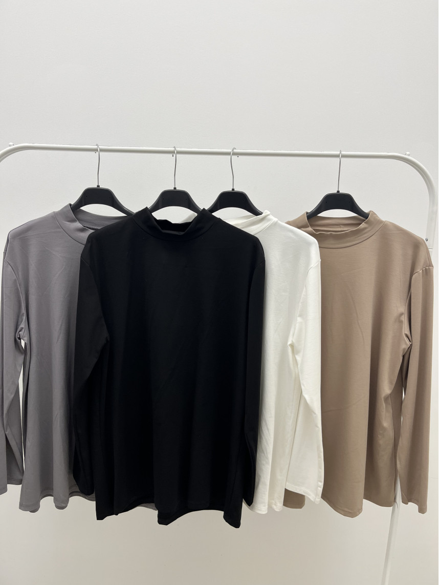 camiseta oversize manga larga