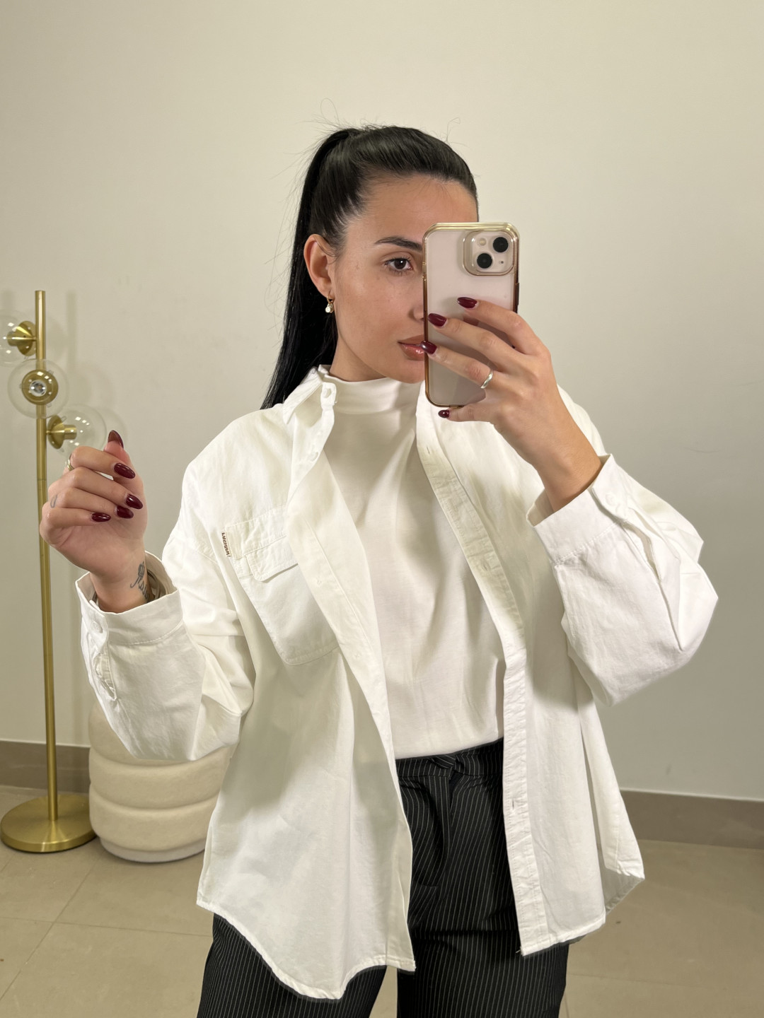 Sobrecamisa  tipo vaquera