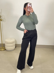 pantalon pinzas rayas diplomaticas