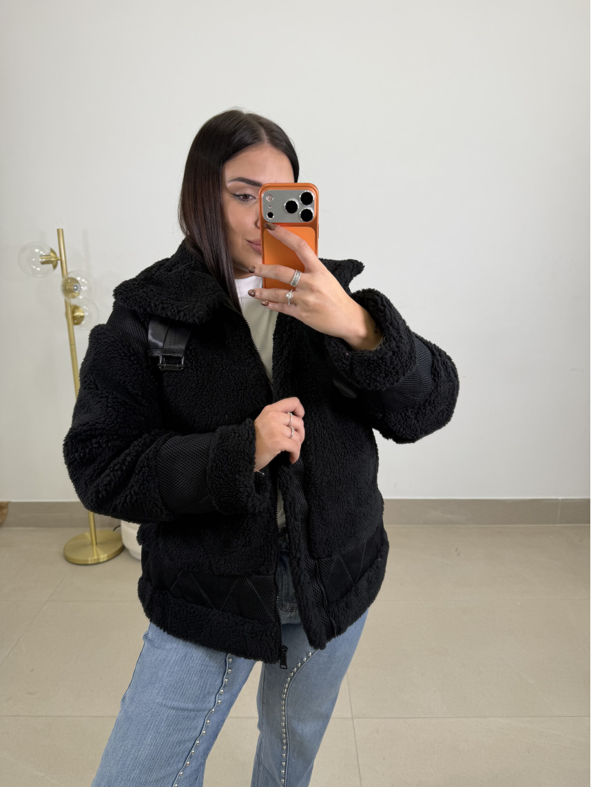 Abrigo corto Moscu negro