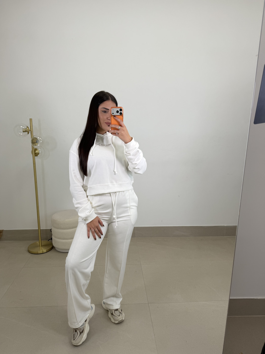 conjunto felpa handle with care