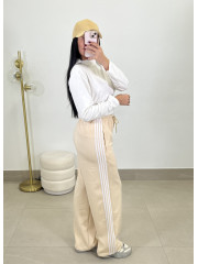 gorra tejido algodon mostaza