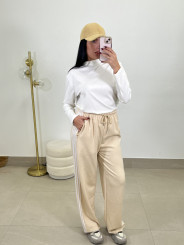 gorra tejido algodon mostaza