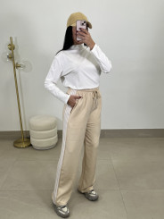 gorra tejido algodon mostaza