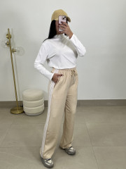 gorra tejido algodon mostaza