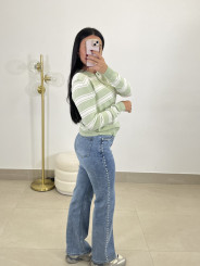 Vaquero cierre viral detalle tachuelas