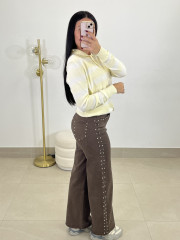 Jersey rayas Claudia amarillo