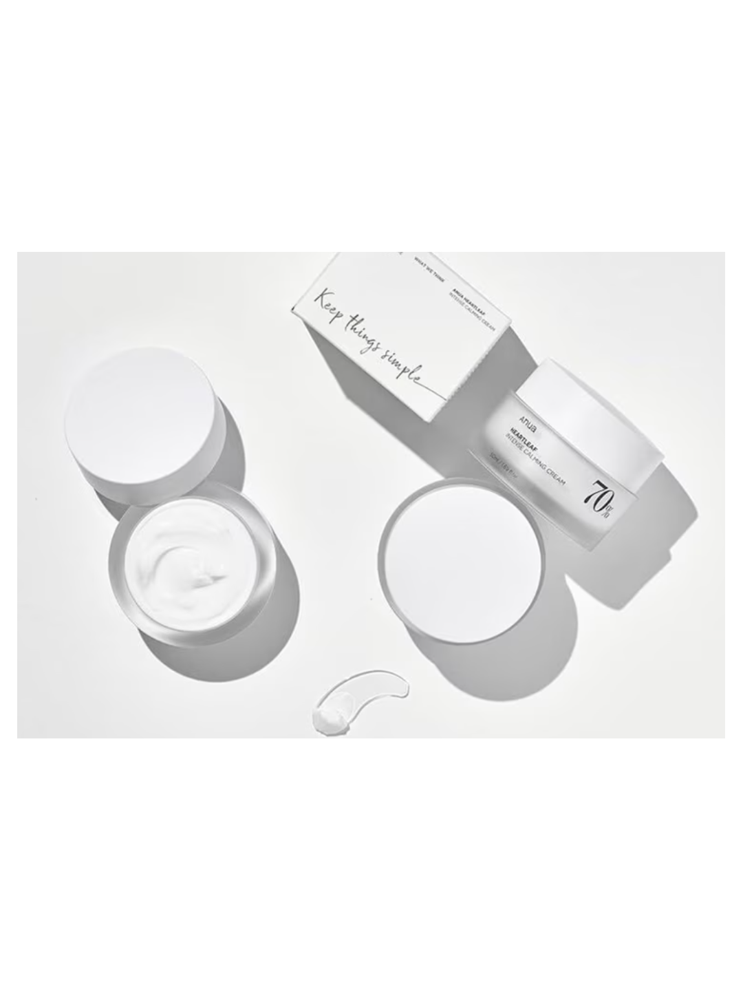 CREMA HEARTLEAF 70% INTENSE CALMING ANUA