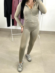 Conjunto deportivo dos piezas capucha H007